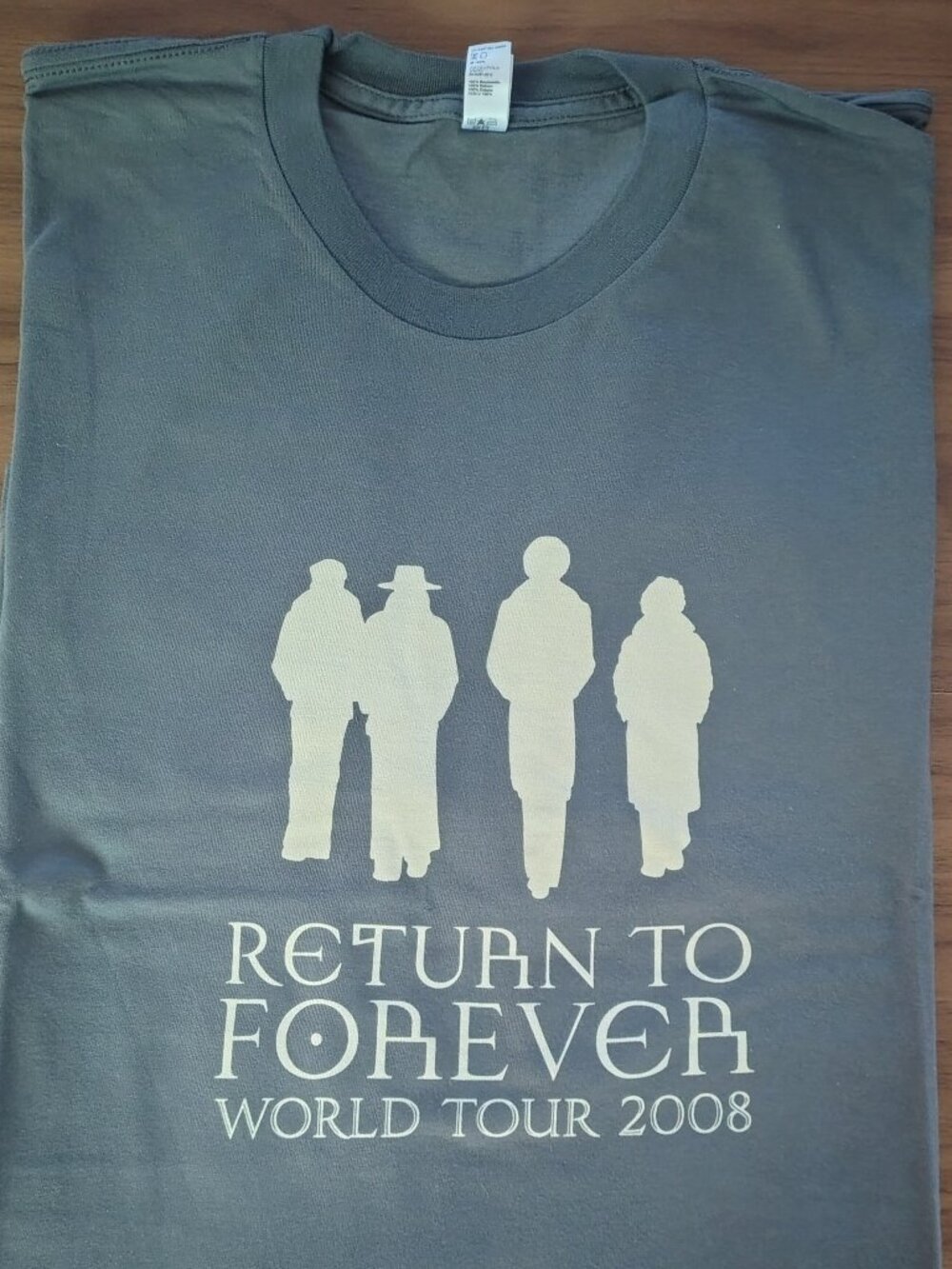 * NEW * Return To Forever 2008 world tour t-shirt